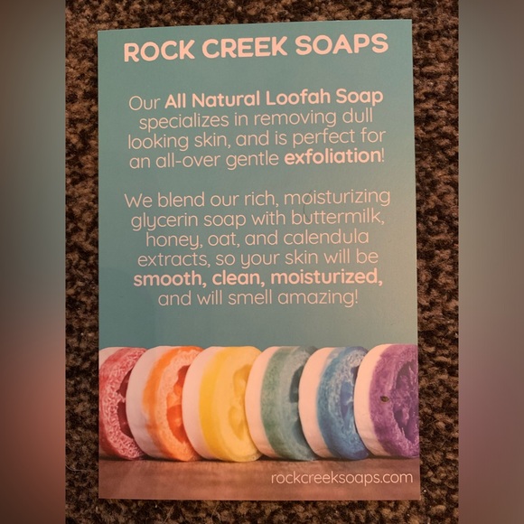 Loofah Soap - Sweet Sunshine (Pineapple & Mint) - Picture 5 of 5